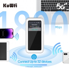 Kuwfi Esim Router Mobile Wifi Router G Mah G Nr Sa Nsa Wifi Mobile Wifi Router